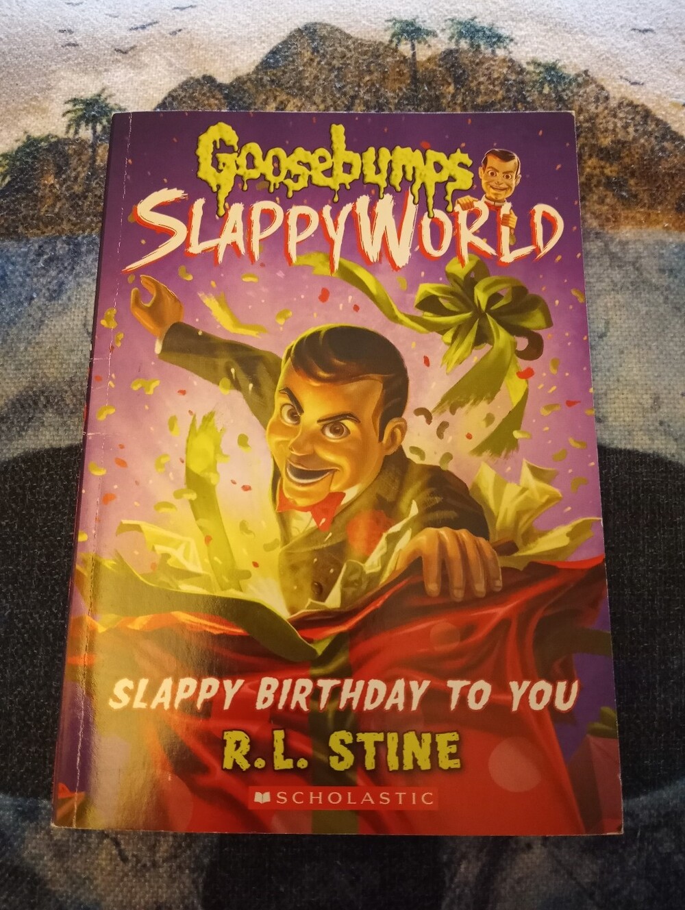 RL Stein Goosebumps Slappyworld Slappy Birthday To You Book
